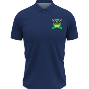 Custom Printed T Shirt Navy