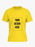 Custom T shirt Yellow