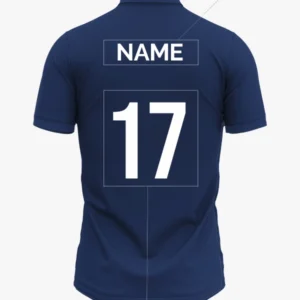 Custom Polo T-shirt Navy