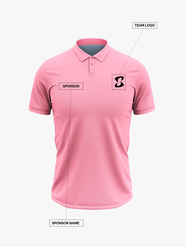 Custom Polo Pink