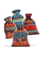 Ethnic-Style-Drawstring-Gift-Bag