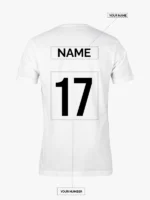 Custom V-Neck t Shirts Ultra Soft Add Your Text for Men & Women Unisex Cotton T Shirt - Image 3